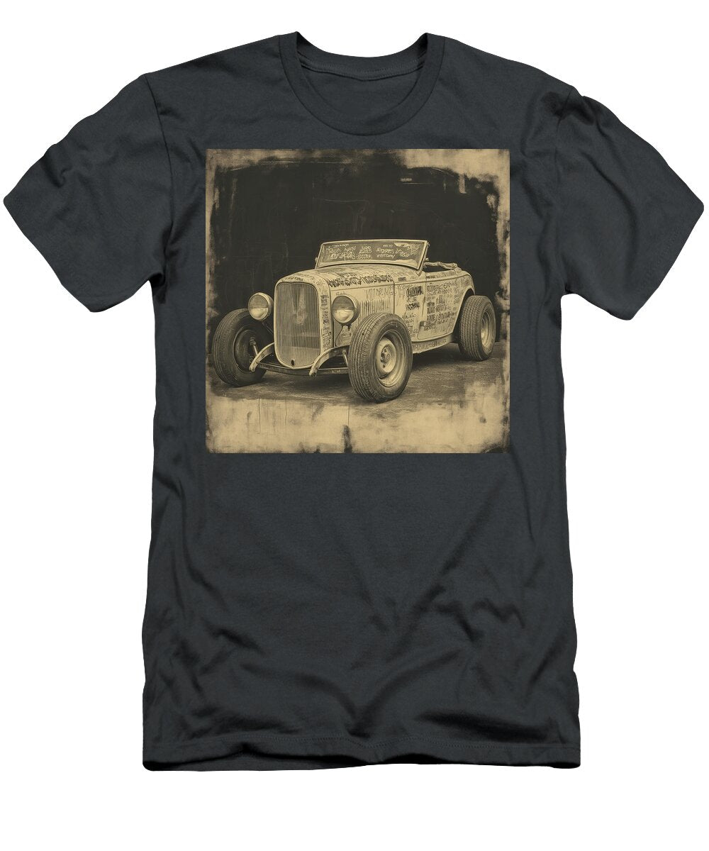 Graffiti Covered Vintage Roadster Gra 20 Yo Pedro T-Shirt