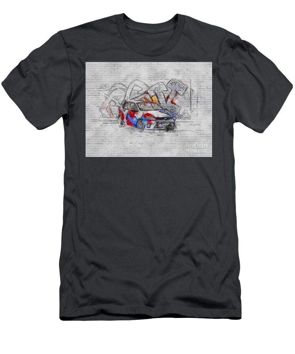 Graffiti Wrc Wimmer Volkswagen Hatchback 2016 Polo Ashtyn Treutel T-Shirt