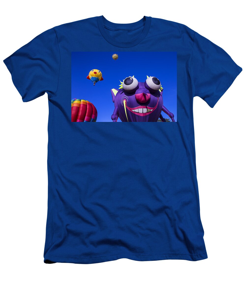 Graphic Hot Air Balloons Garry Gay T-Shirt