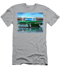Green and White 66 Chevy C10 Fleetside Parry Johnson T-Shirt