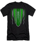 Green Lowrider Patterns Bartlett Pinstriping T-Shirt