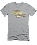 Green Sedan Watercolor Number 78 Peter Lopez T-Shirt