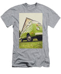 Green VW T2 Camper Roof Up Richard Nixon T-Shirt