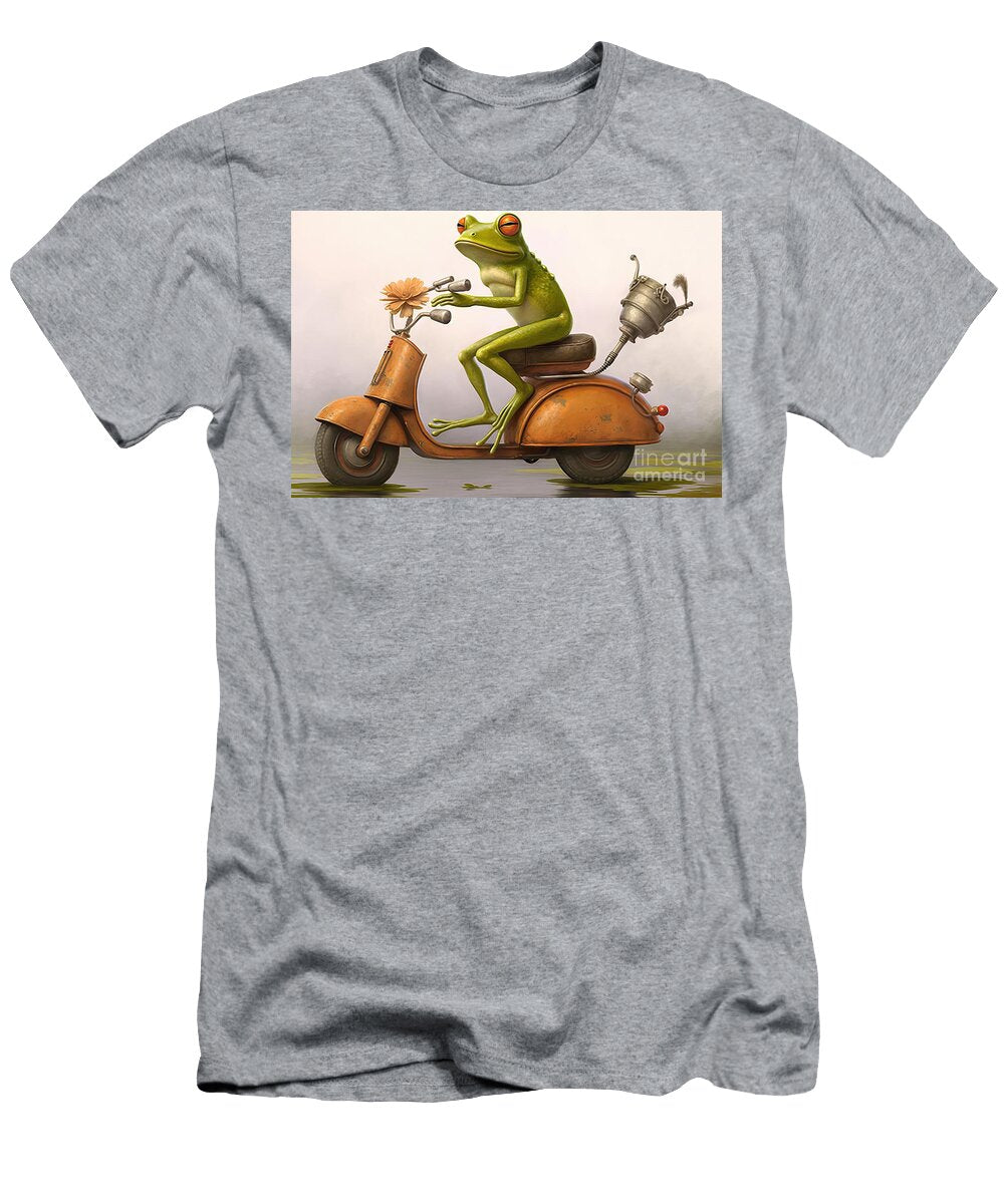 Grenouille En Scooter N Akkash T-Shirt