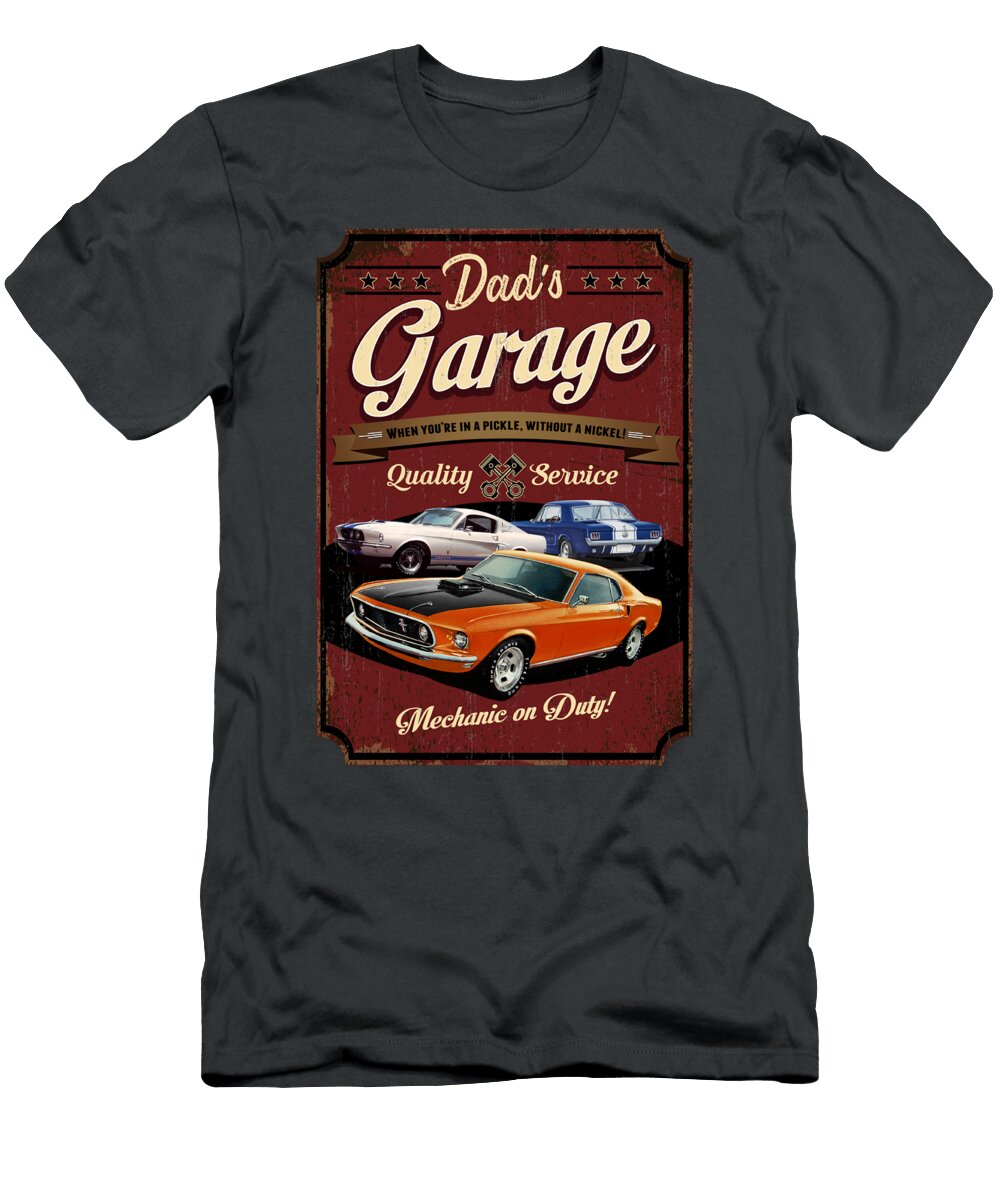 Group of Ponys Garage Paul Kuras T-Shirt