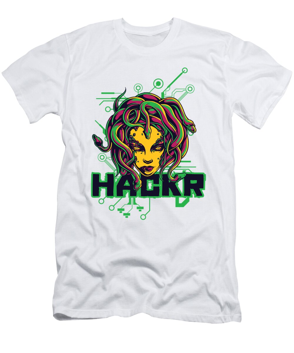 Hacker Gift for Women Girl Funny Gift Ideas T-Shirt