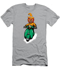 Halloween Pumpkin Scooter Festive Thursina T-Shirt