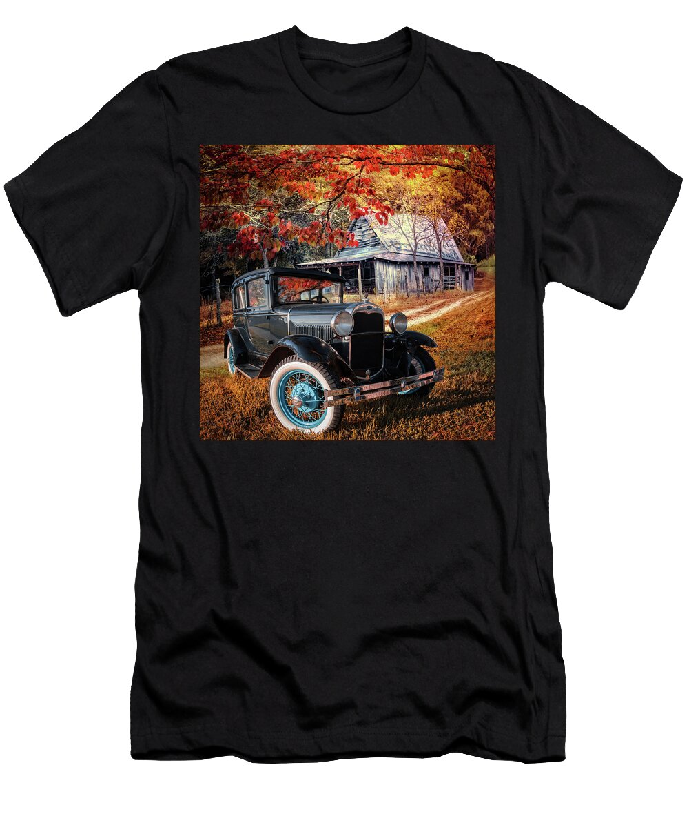 Hanging Out on the Backroads Debra and Dave Vanderlaan T-Shirt
