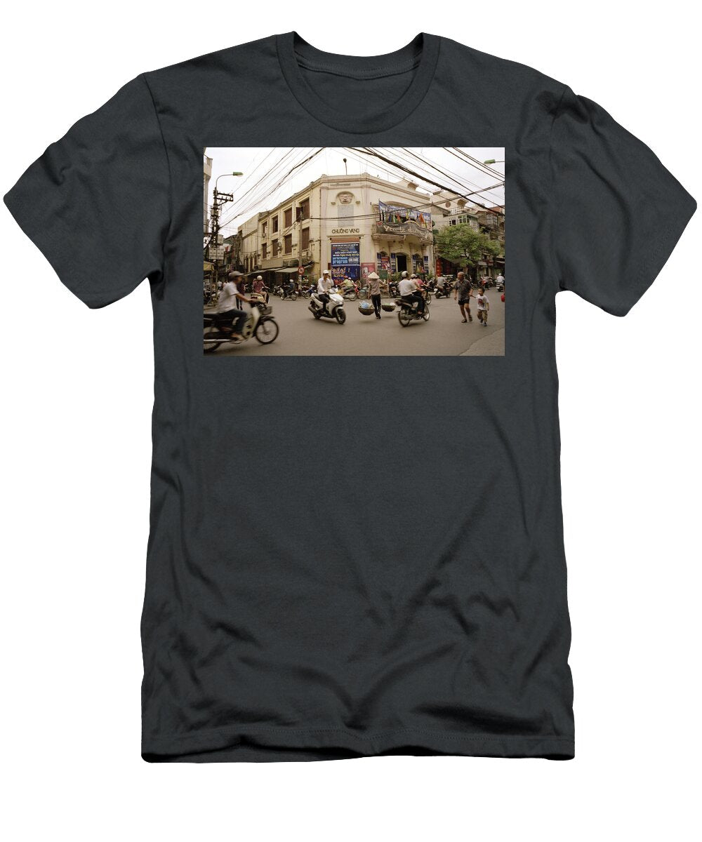 Hanoi Street Life Shaun Higson T-Shirt