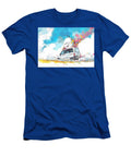 Happy Van on a Whimsical Road Trip Kari Goldfalse T-Shirt