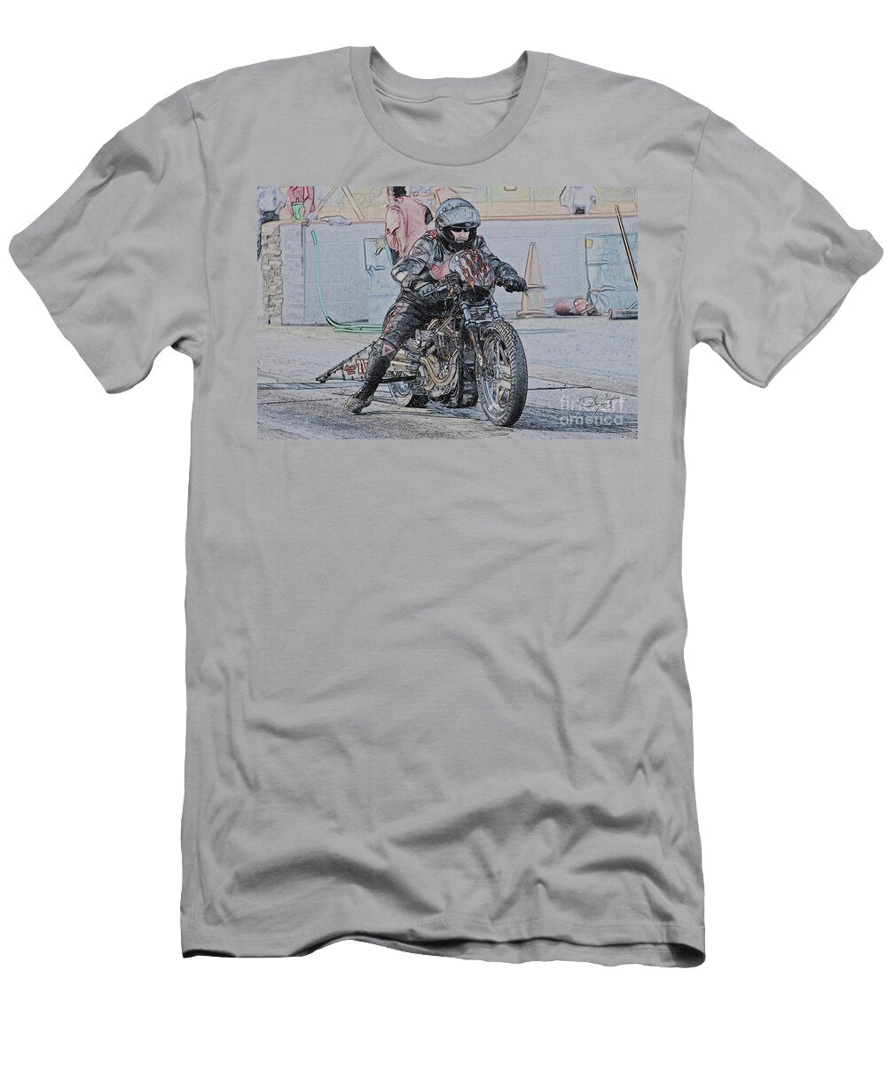 Harley Drag Bike Dave Koontz T-Shirt