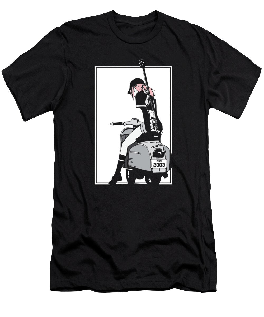 Haruko Scooter Alfie Lily T-Shirt