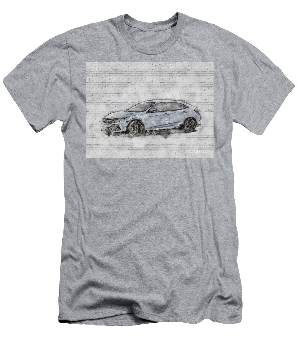 Hatchback 2017 Civic Honda Prototype Ashtyn Treutel T-Shirt