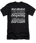 Head Librarian Sarcasm Job Gift Item Shi Hu Kang T-Shirt