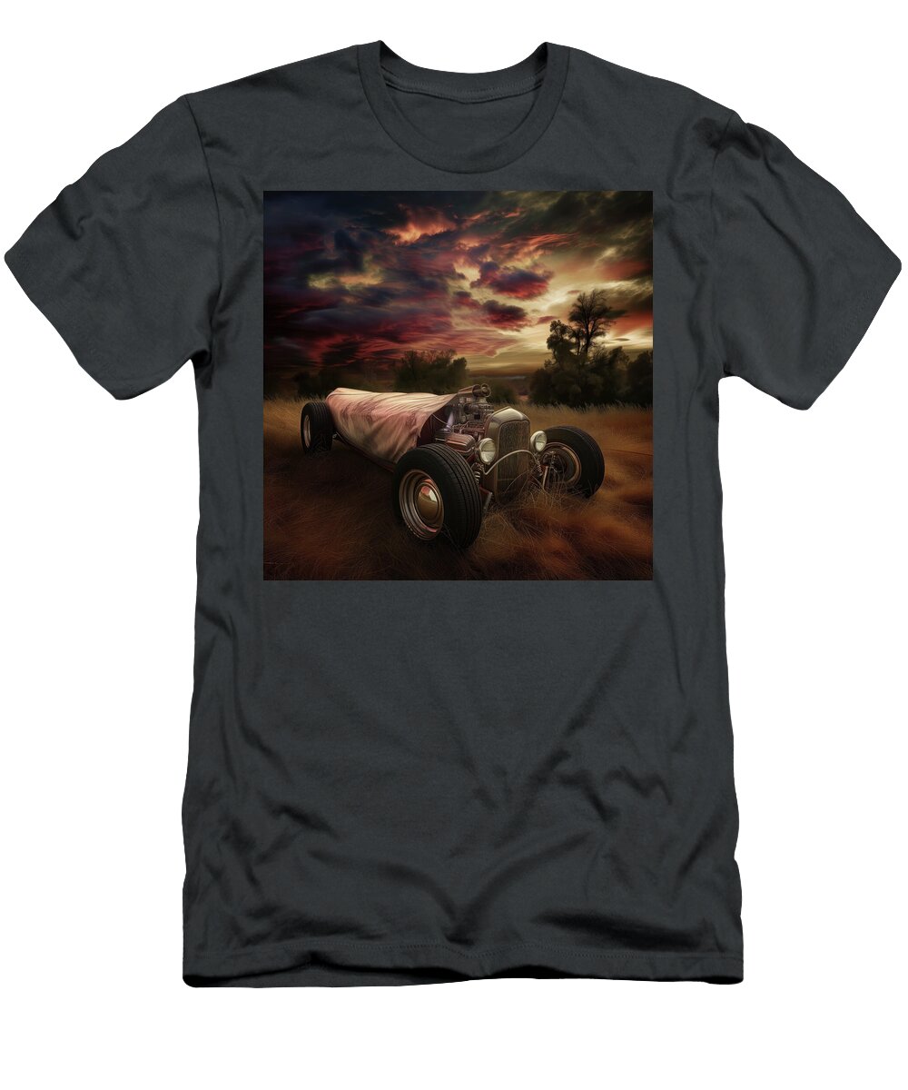 Hidden Roadster Hotrod in the Wilderness Yo Pedro T-Shirt