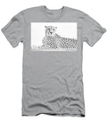 High Key Resting Cheetah Masai Mara Kenya Joan Carroll T-Shirt