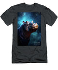 Hippopotamus a Powerful and Aquatic Mammalian Portrait Rhys Jacobson T-Shirt