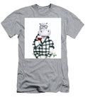 Hippopotamus Holding a Glass and Drinking Red Wine Stellart Studio T-Shirt