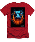 Hippopotamus Mammal Ciii Animal Black Background Rhys Jacobson T-Shirt