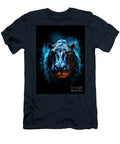 Hippopotamus Mammal Dcclxiii Animal Black Background Rhys Jacobson T-Shirt