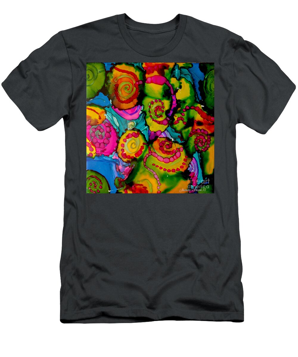 Hippy Style Patterns Jeanette Skeem T-Shirt