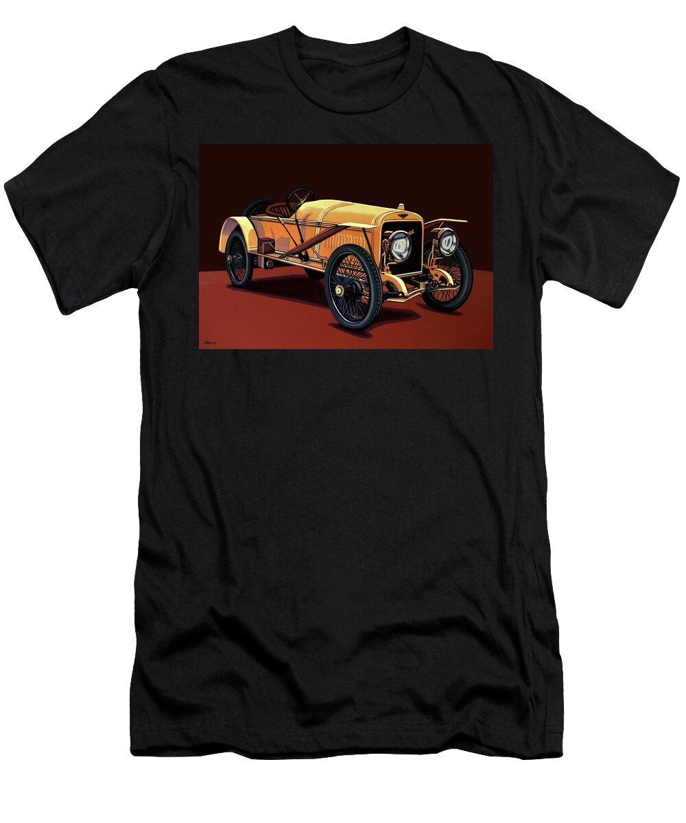 Hispano Suiza T15 Alfonso Xiii 1912 Painting Paul Meijering T-Shirt