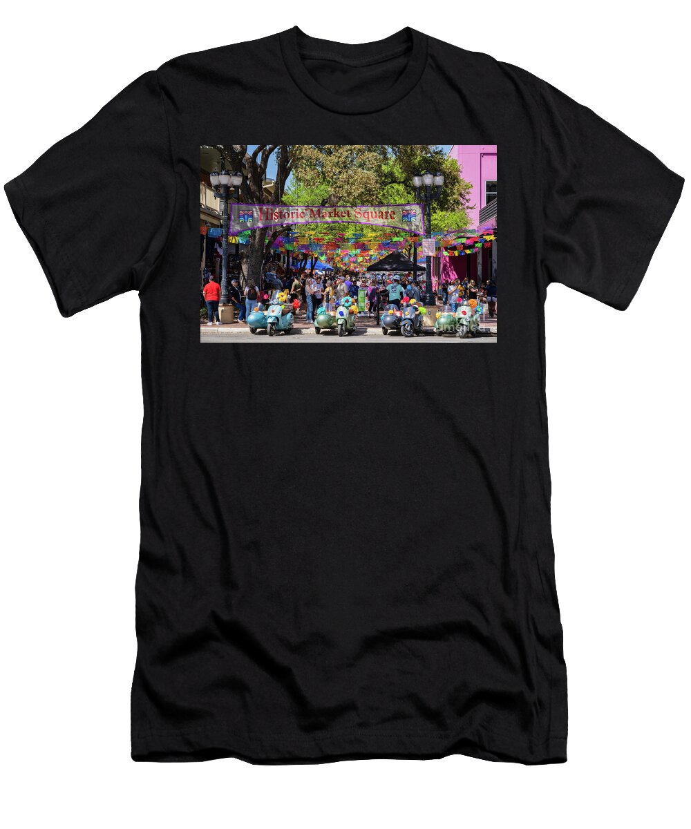 Historic Market Square Bee Creek Photography Tod and Cynthia T-Shirt