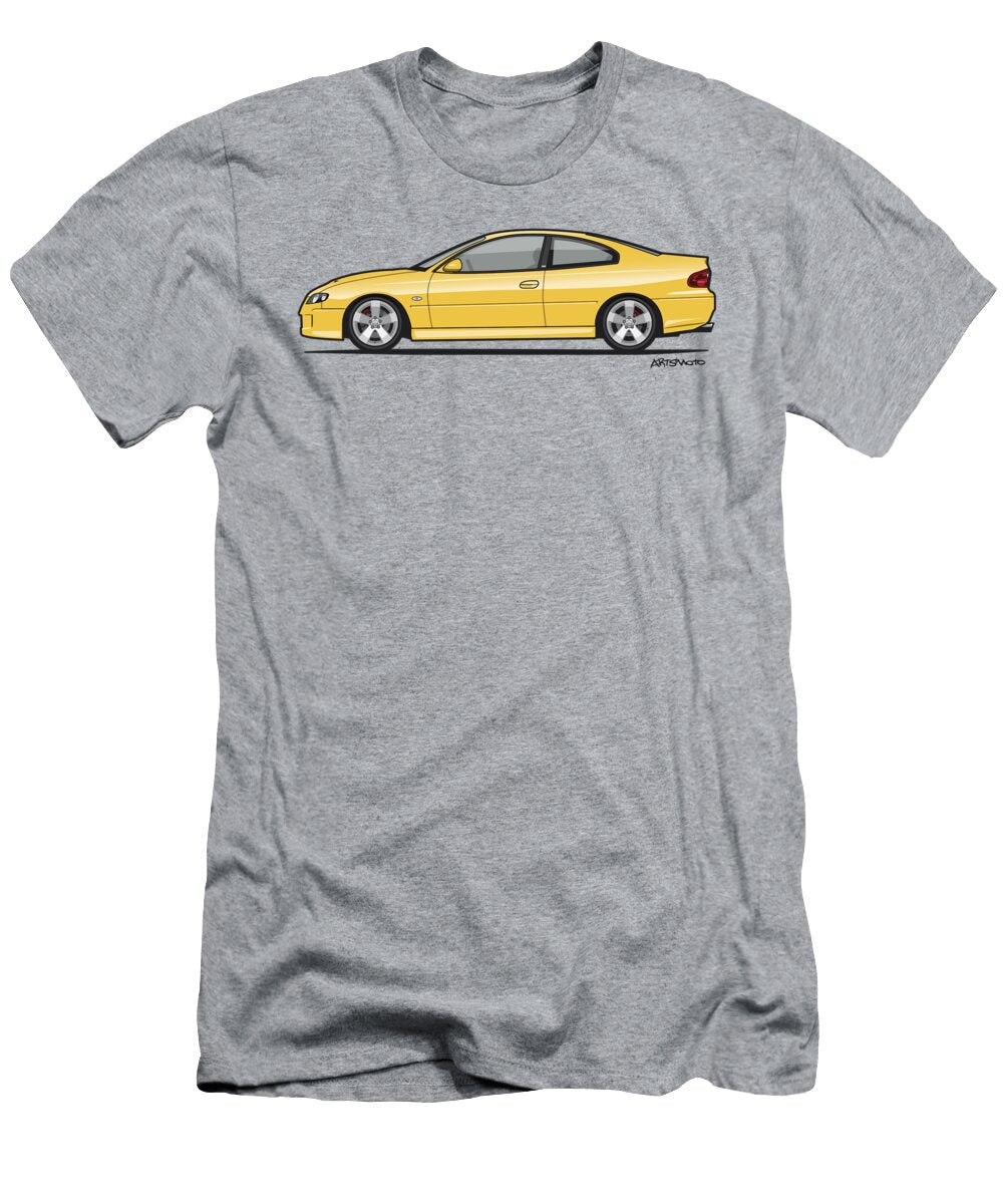 Holden Monaro Vz Cv8 Yellow Monkey Crisis on Mars T-Shirt
