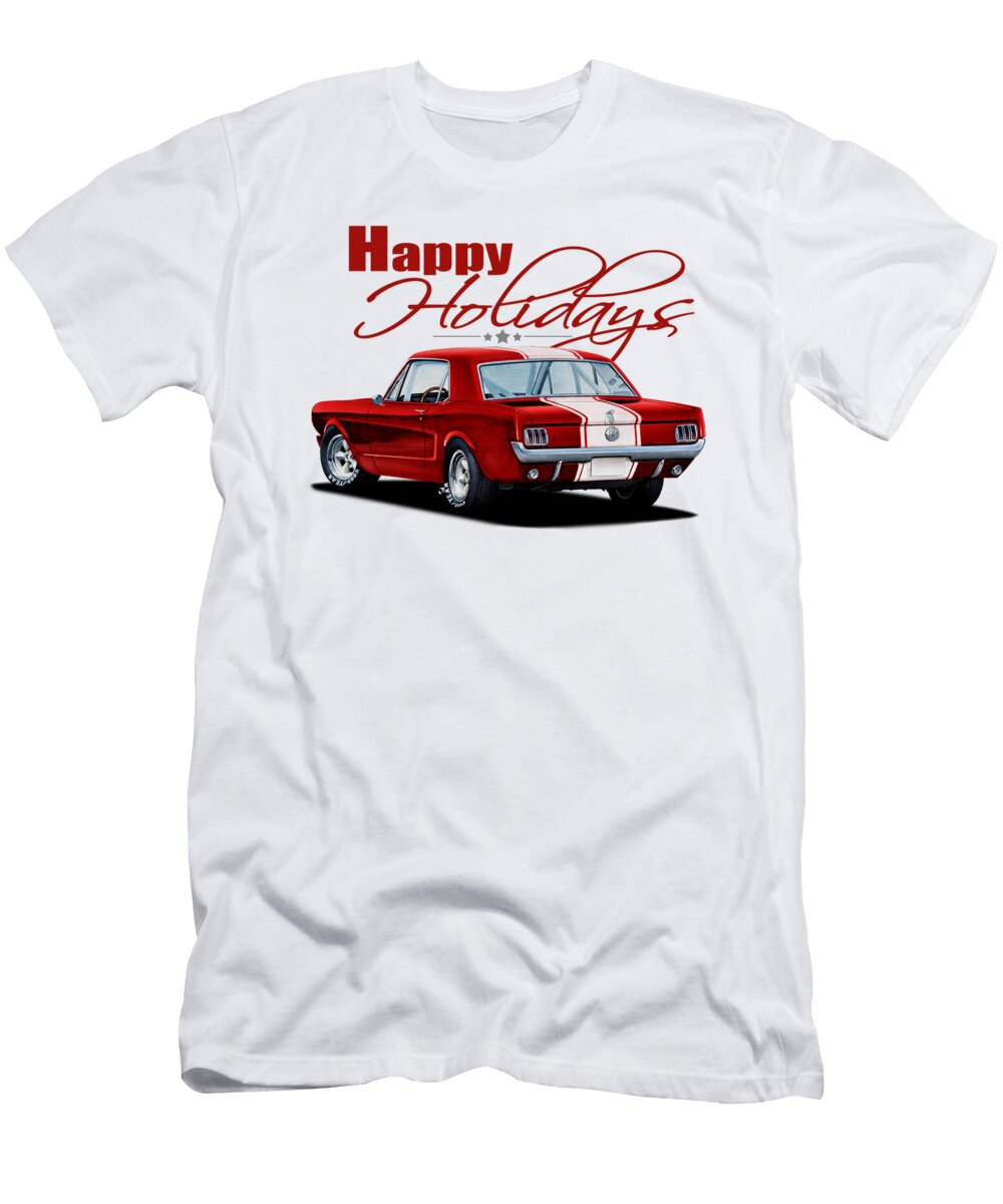 Holiday Mustang Paul Kuras T-Shirt
