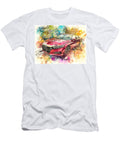 Honda Accord 2023 Sedan Red Car Abstract Art Artistic Red Car Painting Hollie Love T-Shirt