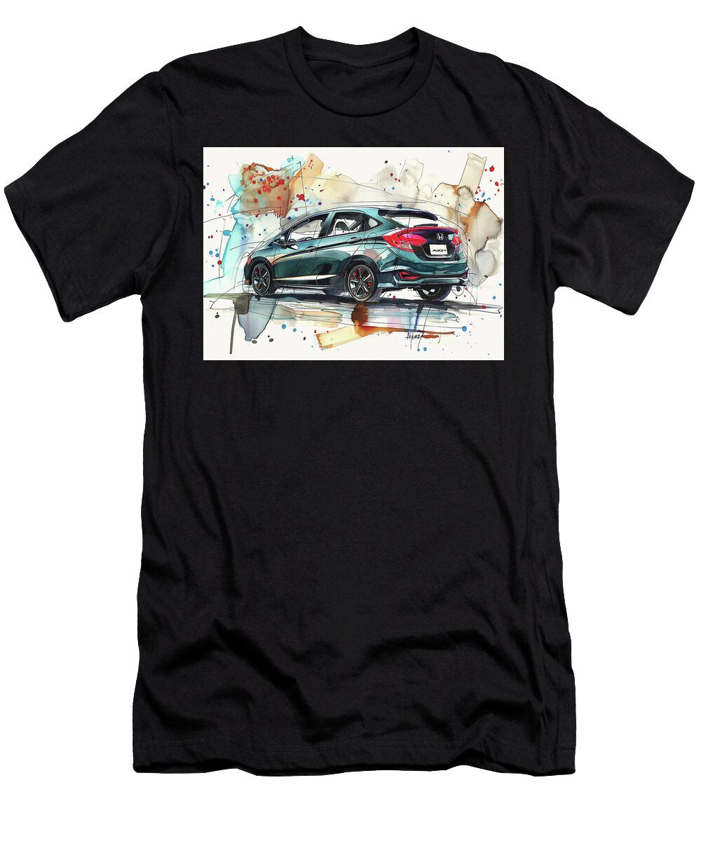 Honda Amaze Splashes Kari Goldfalse T-Shirt