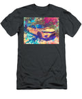 Honda Civic 2023 Sedan Outdoor Scene Colorful Car Vibrant Car in Garden Setting Hollie Love T-Shirt