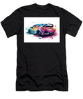 Honda Civic Hatchback Auto Vibrant Colors Clark Leffler T-Shirt
