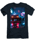 Honda Civic Hatchback Car Rear Perspective Clark Leffler T-Shirt
