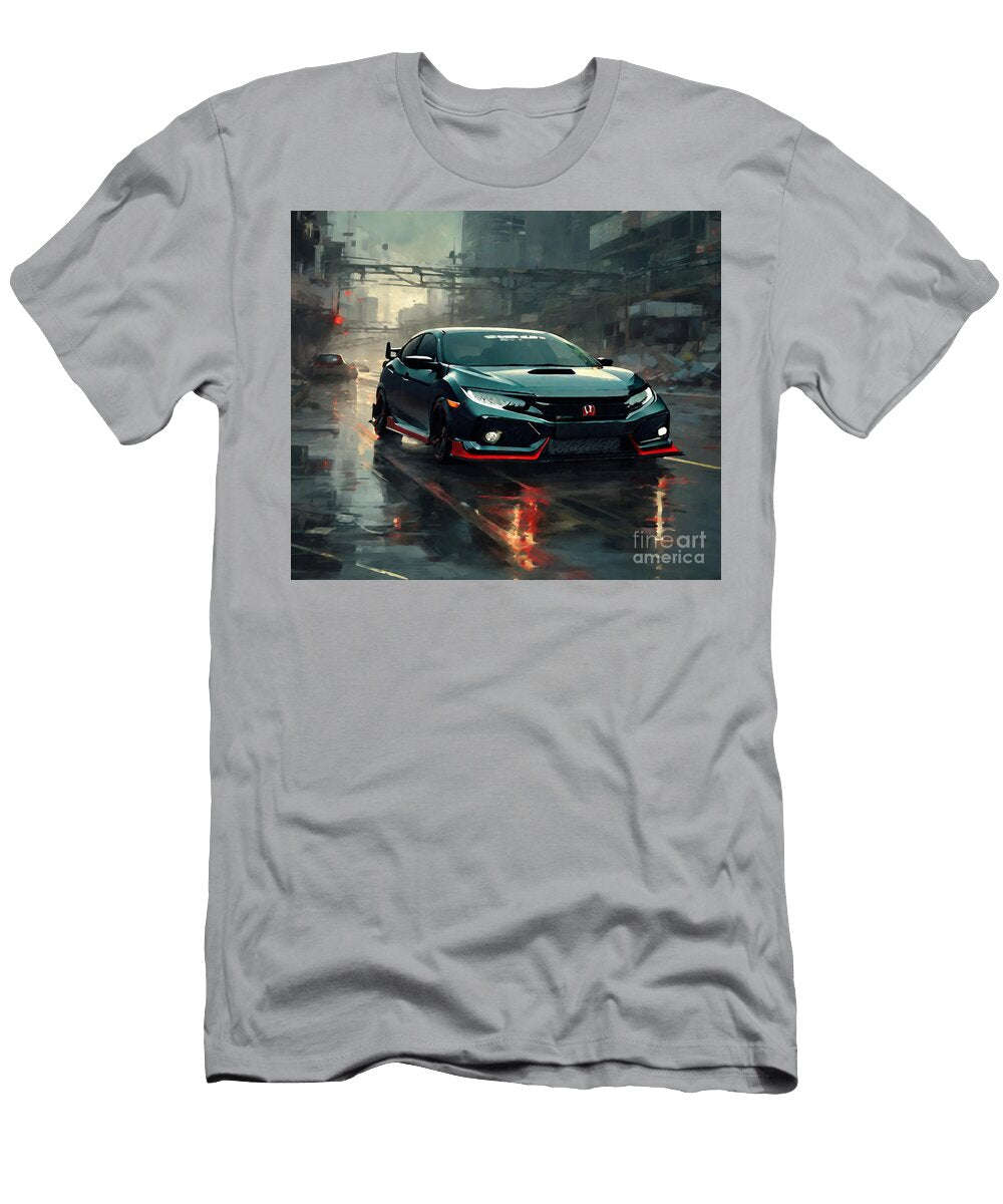 Honda Civic Hatchback Highway 2022 Cars Jp Spec Cortez Schinner T-Shirt