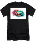 Honda Civic Hatchback Watercolor Abstract Vehicle Clark Leffler T-Shirt