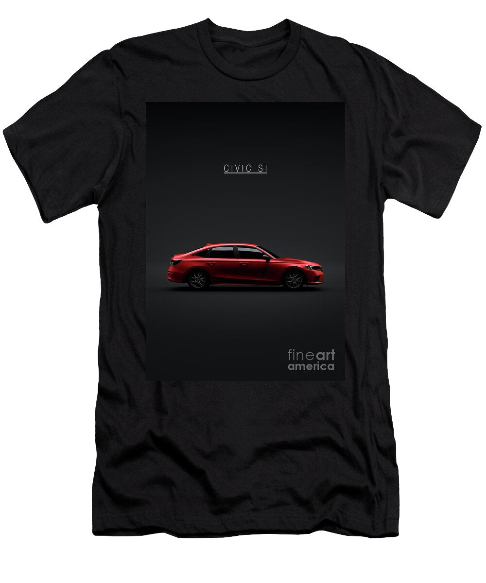 Honda Civic Si 2022 Red Mihai Maxim T-Shirt