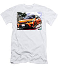 Honda Civic Sports Car Illustration Orange Car Design Destiney Sullivan T-Shirt