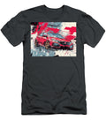 Honda Civic Type R 2017 Hatchback Abstract Art Racing Car Red Racing Car Abstract Art Hollie Love T-Shirt