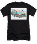 Honda Civic Type R 2017 Hatchback Car Art Abstract Design Vibrant Car Drawing Hollie Love T-Shirt