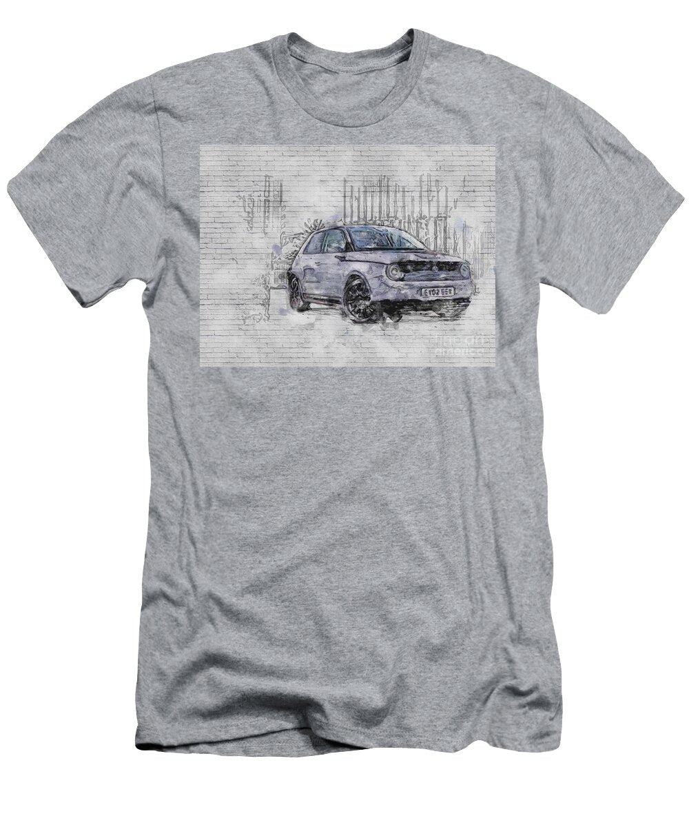Honda E 2020 Exterior Gray Hatchback New Electric Cars Japanese Ashtyn Treutel T-Shirt