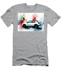 Honda E 2020 Japan Electric Hatchback Abstract Art of a Modern Car Pollard Halle T-Shirt