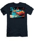 Honda Fit 2007 Hatchback Abstract Art Colorful Car Vibrant Car Painting Hollie Love T-Shirt