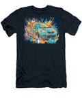 Honda Fit 2007 Hatchback Modern Art Colorful Car Vibrant Car Art Hollie Love T-Shirt