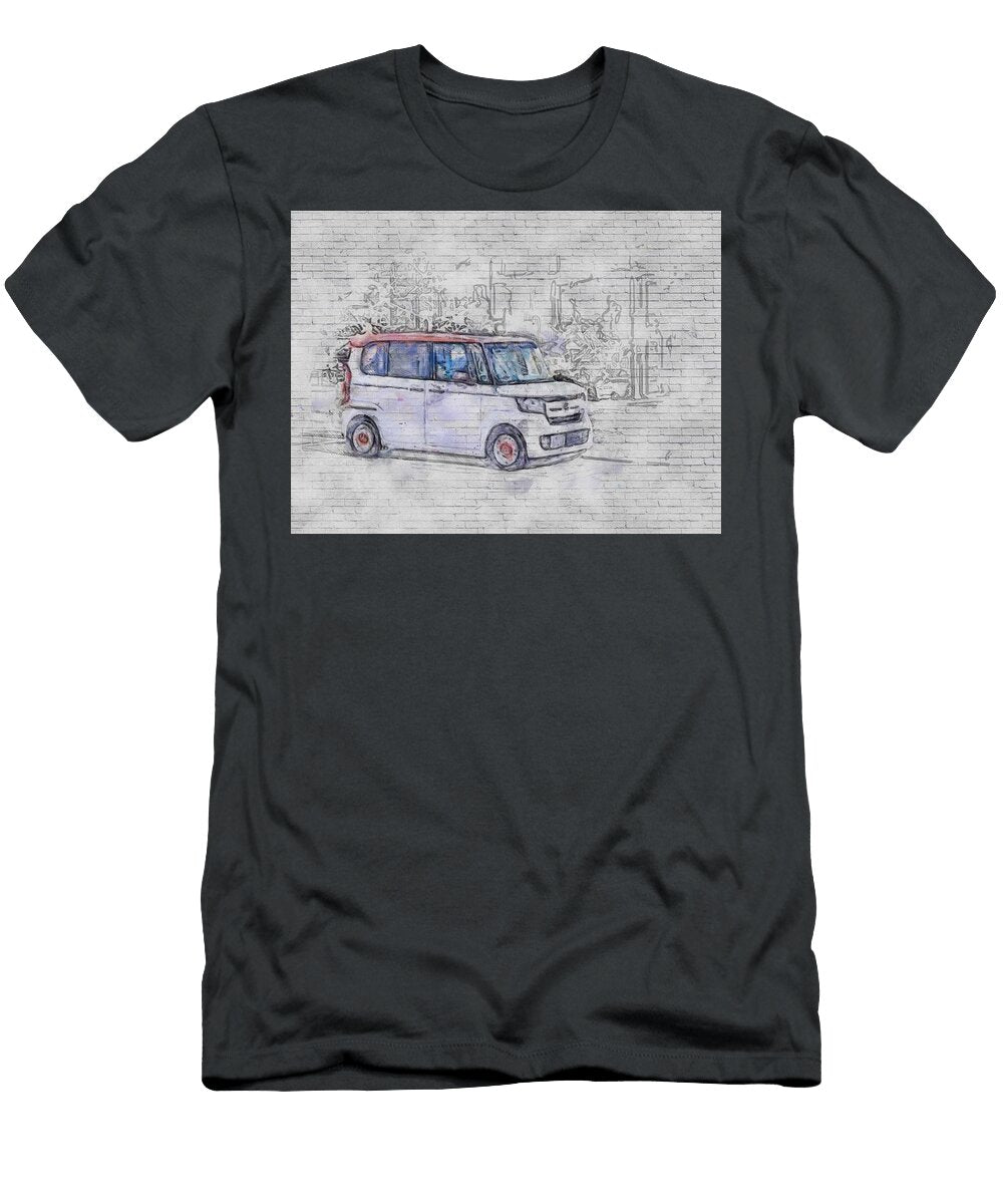 Honda N Box Street 2018 Cars Minivan Copper Brown Style New Ashtyn Treutel T-Shirt