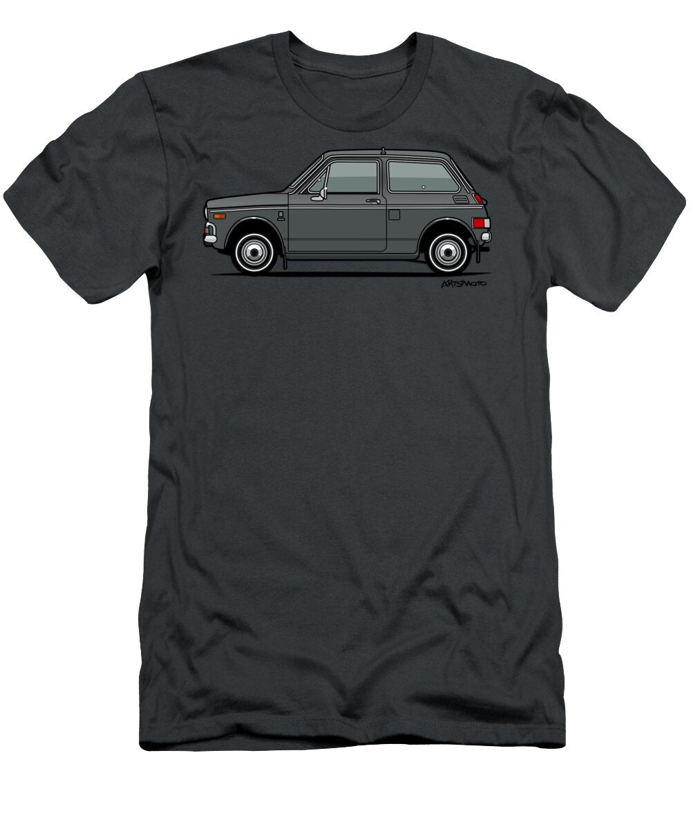 Honda N600 Gray Kei Car US Version Monkey Crisis on Mars T-Shirt
