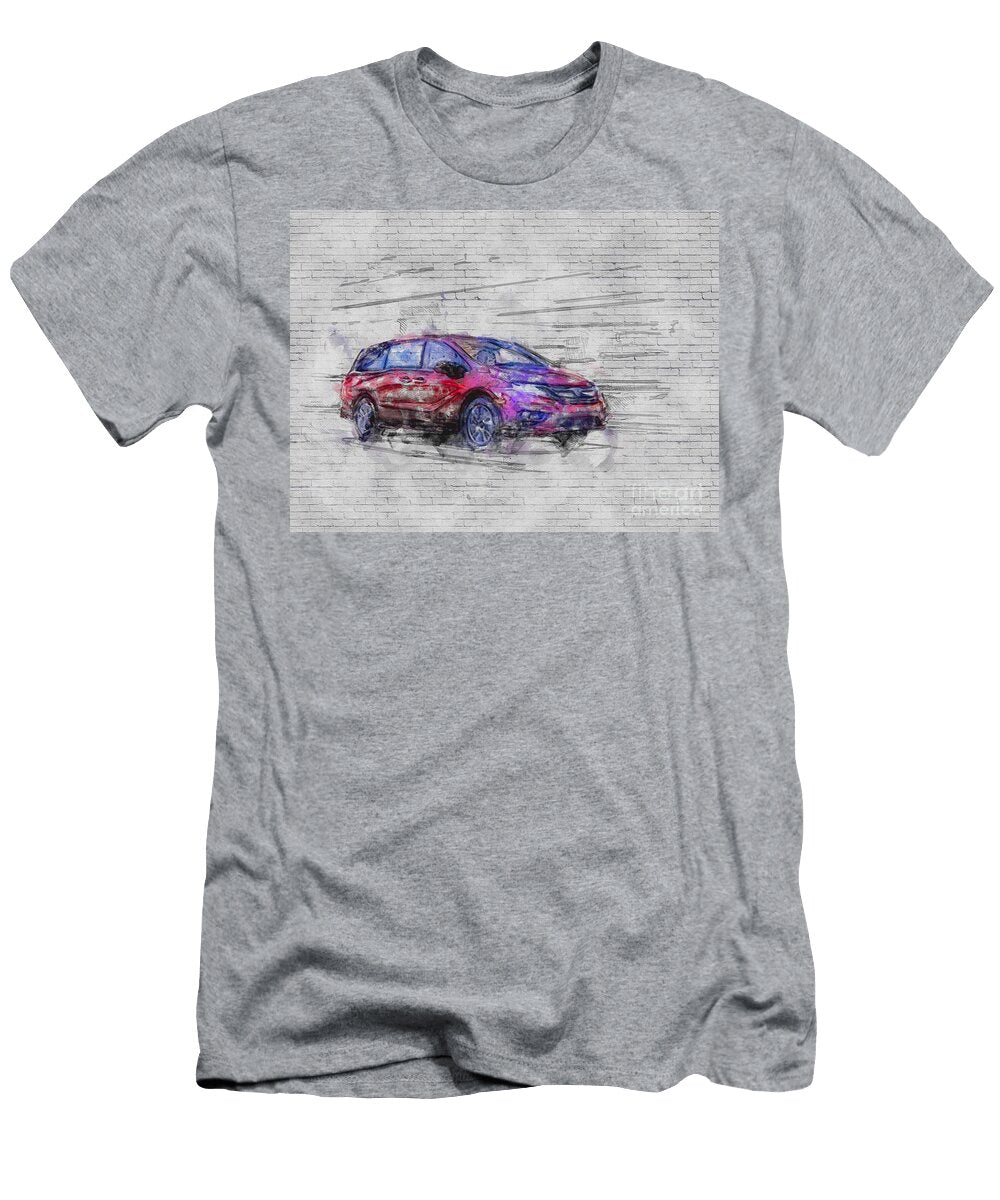 Honda Odyssey 2018 Cars Minivans Night New Ashtyn Treutel T-Shirt