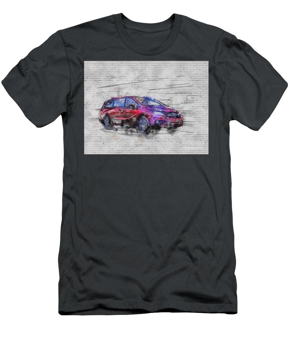 Honda Odyssey 2018 Minivan New Cars Family Japanese Ashtyn Treutel T-Shirt