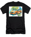 Honda Odyssey 2023 Minivan Orange Vehicle Artistic Car Vibrant Orange Minivan Art Hollie Love T-Shirt