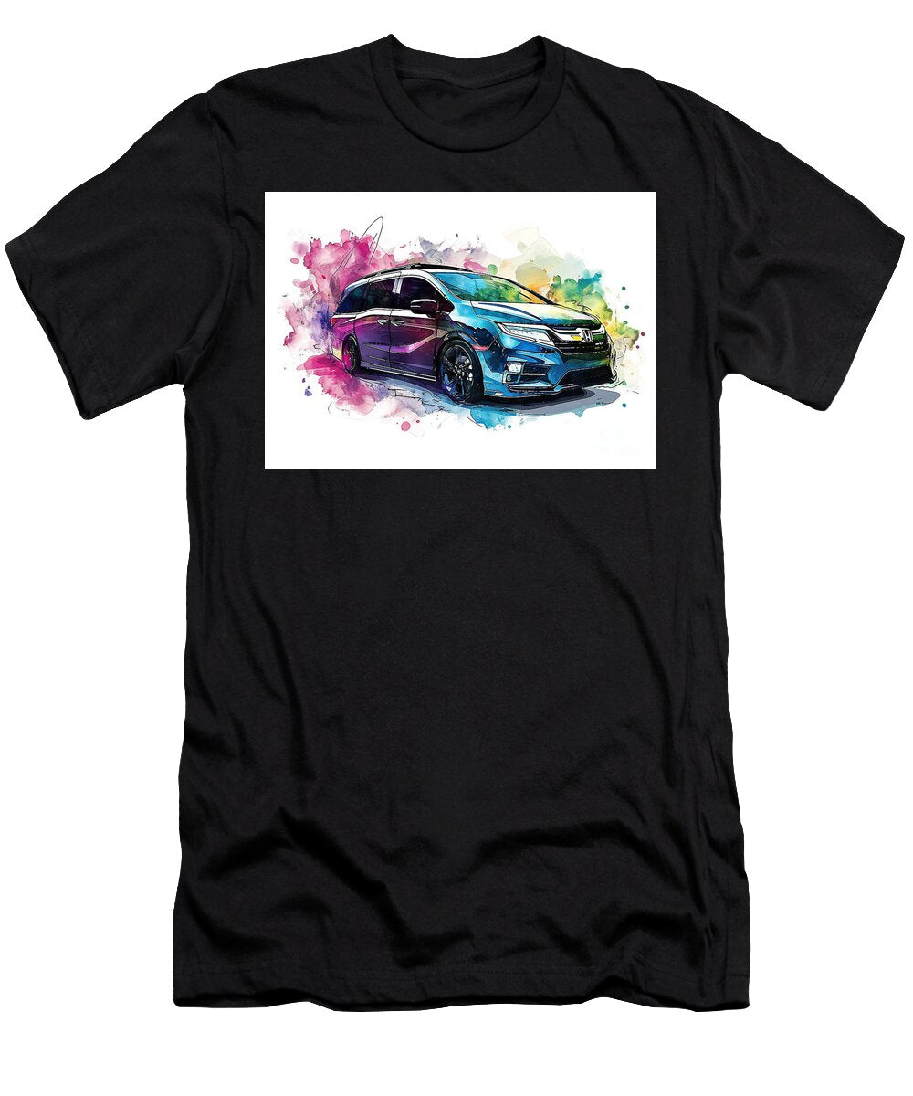 Honda Odyssey Automotive Artistic Clark Leffler T-Shirt
